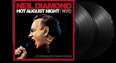 Neil Diamond Hot August Night Live Madison Square Gardens NYC Vinyl