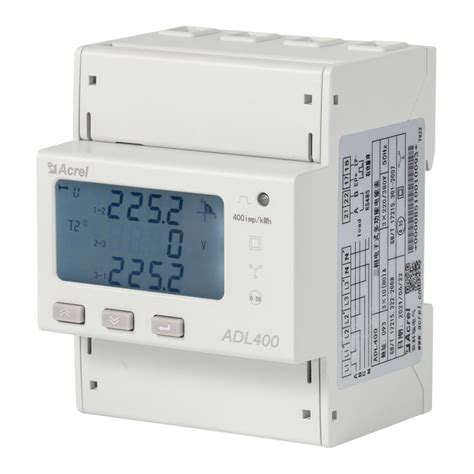 Acrel Adl Din Rail Phase Energy Meter Digital Display Rs Modbus