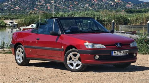 1997 Peugeot 306 Cabriolet Pininfarina 1 6i 88HP Rouge Lucifer Nacre