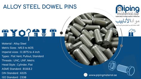 Alloy Steel Dowel Pins Low Alloy Dowel Rod Suppliers In Uae