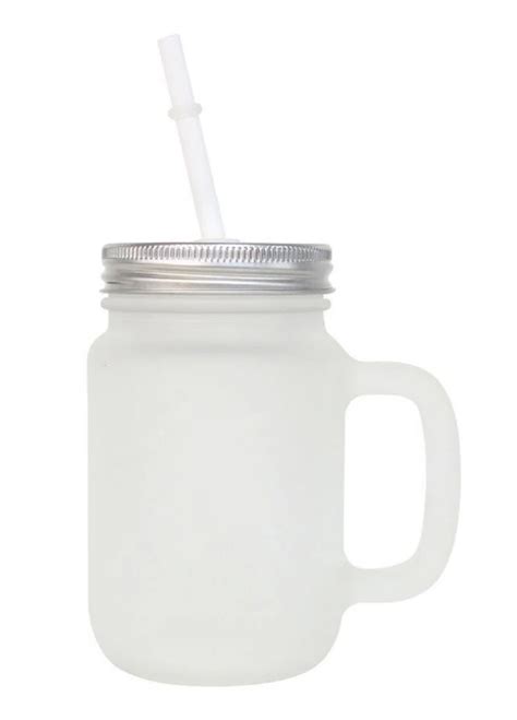 Caneca Mason Jar De Vidro Ml Jateado Dhica Sublima O E