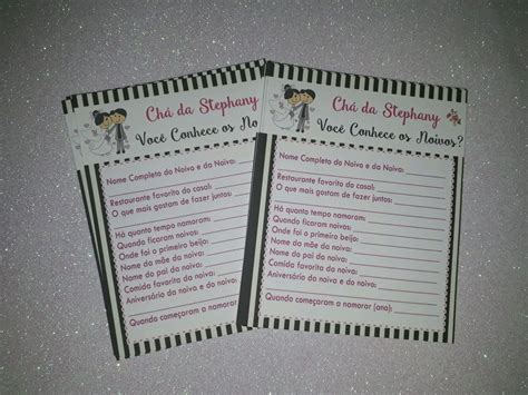 Kit 2 Brincadeiras Chá de Lingerie Elo7 Produtos Especiais