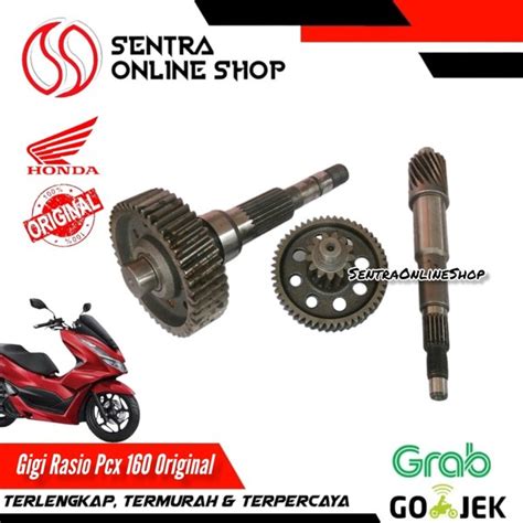 Jual Gigi Gir Gear Rasio Ratio Gardan Pcx All New Original Lp Di