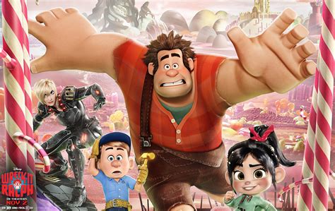 Wreck It Ralph Hd Wallpaper Adventure With Vanellope And Friends