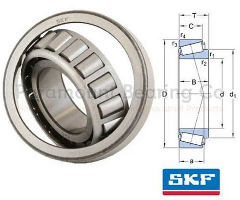 Stainless Steel T2ED050/Q SKF Tapered Roller Bearings at ₹ 1500/piece ...