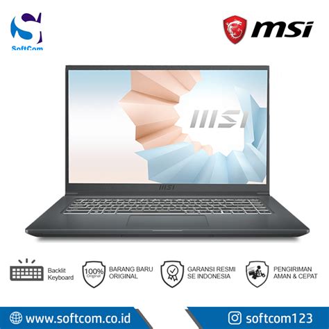 MSI Modern 15 A5M 9S7 155L26 269 AMD Ryzen 5 5500U 8GB 512GB SSD 15