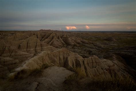 Expose Nature: Badlands National Park at sunset [OC][5760x3840]