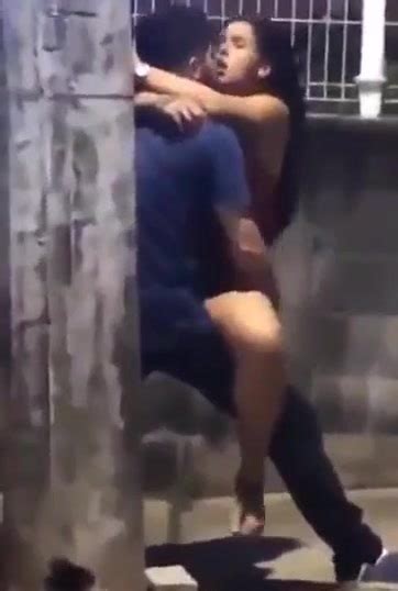 Horny Couple Caught Having Sex On The Street Vids