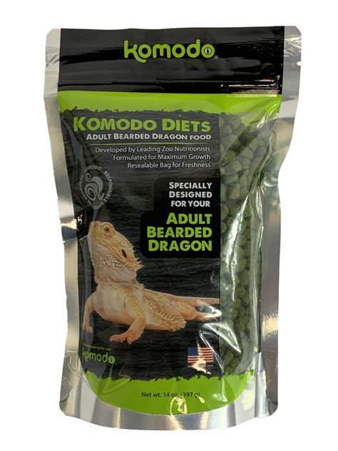 Komodo Diet Bearded Dragon Food | Komodo Reptile