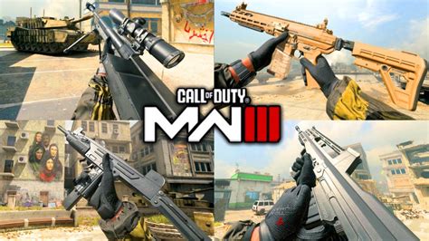 200 Weapon Fov On All Modern Warfare 3 Weapons Inspect Animations Gun