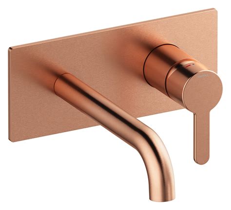 Concealed Brushed Copper PVD SILHOUET BASIN CONCEALED 180mm Https