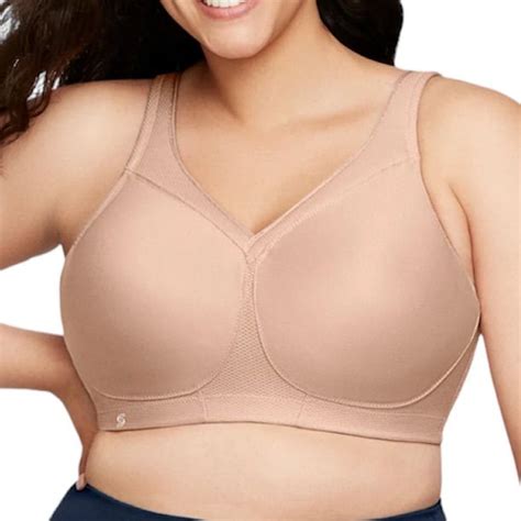 Glamorise D MagicLift Seamless Sport Nude Bra NEW In Seamless Sports Bra Bra Styles