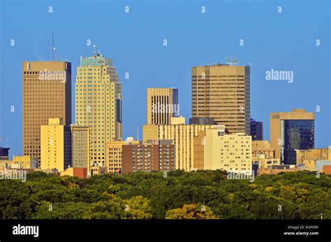 Canada, Manitoba, Winnipeg. City skyline Stock Photo - Alamy