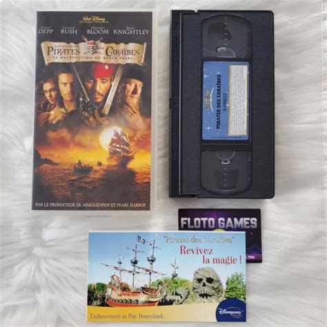 VHS D ORIGINE FR Pirates des Caraibes la Malédiction du Black Pe