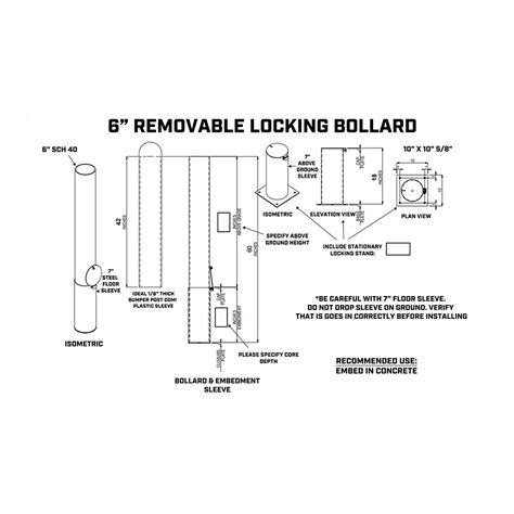 Removable Bollards - Guardian Roadway Safety