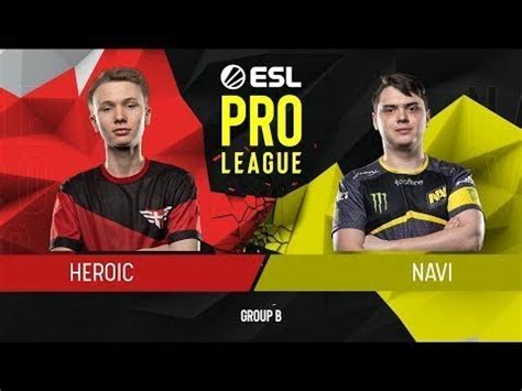 CS GO Heroic Vs Natus Vincere Overpass Map 3 Group B ESL Pro