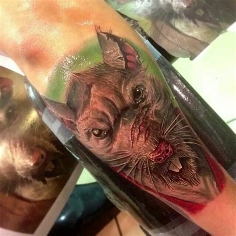 Master Splinter Tmnt Tattoos By Roman Flame Tattoos Tattoos