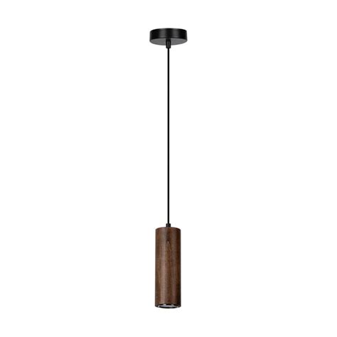 Pipe Lampa Wisząca 1Xgu10 Led 5W Czarny Orzech Topeshop Sklep EMPIK