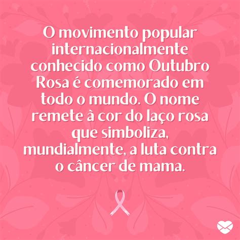 Frases Para O Outubro Rosa Compartilhe Conscientização