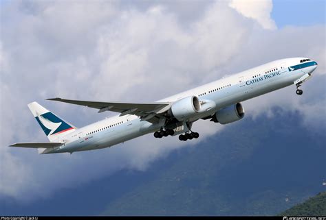 B KPG Cathay Pacific Boeing 777 367ER Photo By Jack Li ID 759322