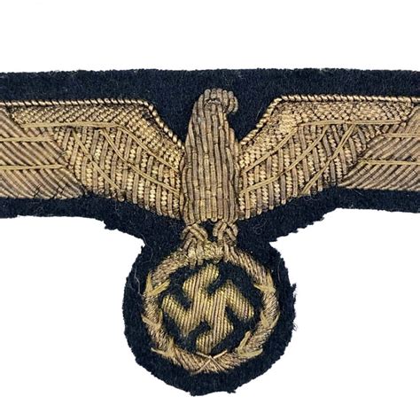 Original Wwii German Kriegsmarine Officers Breast Eagle