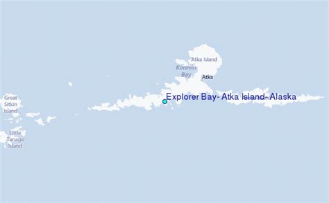 Explorer Bay Atka Island Alaska Tide Station Location Guide