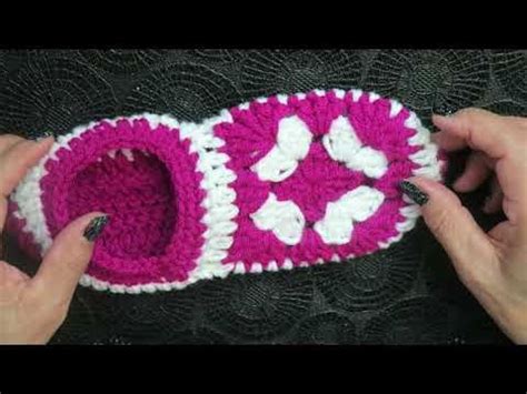 Tutorial Como Hacer Pantuflas A Ganchillo Para Damas Tejiendo Con