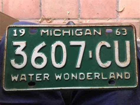 2024 Michigan License Plate - Nomi Charmaine