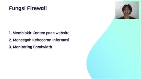 Firewall Tugas 4 Keamanan Jaringan Komputer Youtube