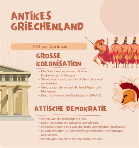 Antike Antikes Griechenland und Römisches Reich einfach erklärt