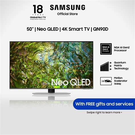 New Launch Samsung Neo Qled K Qn D Smart Tv Shopee