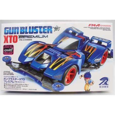 Jual Promo Mini 4wd Merk DD Ruize Gun Bluster XTO Premium FM A Chassis