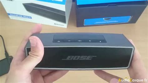 Bose Soundlink Mini Ii Unboxing Et Présentation Fr Youtube