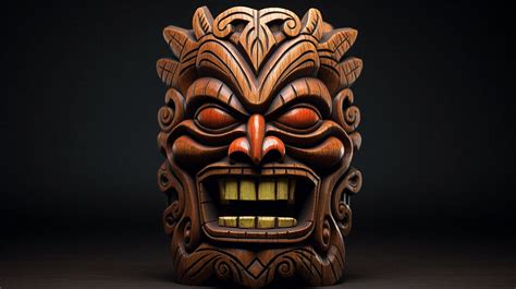 Tiki Mask Midjourney Style Andrei Kovalev S Midlibrary