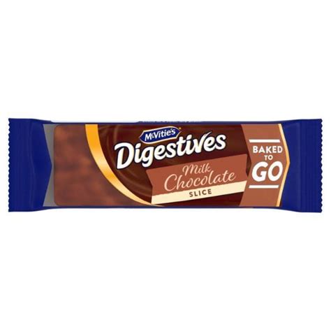 Mcvities Digestives Milk Chocolate Slice 53g 12 Pack Workplace