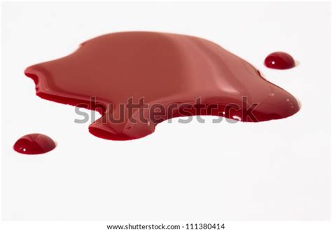 Puddle Blood Stock Photo Edit Now 111380414