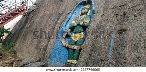 Lord Hanuman Carved Into Mountain Stock Photo 2227746065 | Shutterstock