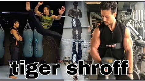 Tiger Shroffs Hardcore Workoutstunts Compilation Video Youtube