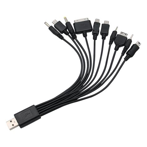 Cable Micro USB 2 0 Para Tel Fonos M Viles Cargador M Ltiple 10 En 1