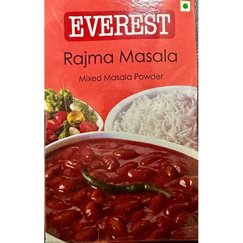 Everest Rajma Masala Mixed Powder G Made In India Shopee Philippines