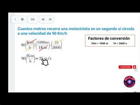 Distancia En Metros De Una Motocicleta En Un Segundo Full Time Motos