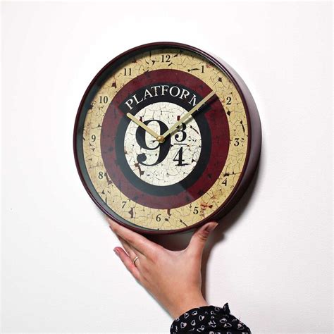 Horloge Harry Potter Platform 9 3 4 Idées De Cadeaux Originaux