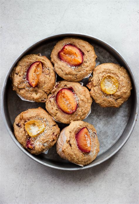 Spiced Plum Muffins – Happy Hearted Kitchen