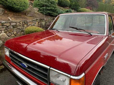 1989 Ford F 250 Supercab Long Bed V8 7 5l 460 Gas Engine 4x4 86k Original Miles For Sale