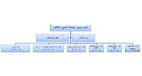 الهيكل التنظيمي جامعة تعز كلية الآداب والعلوم الاجتماعية