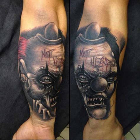 100+ Hilarious Clown Tattoos And Their Meanings