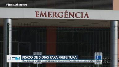 Ja Edi O Tcm D Prazo De Dias Para Prefeitura De Goi Nia