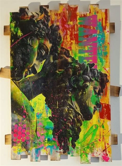 Maxime Andriot Urban Wanted M Dusa Peinture Par Artepic Collection