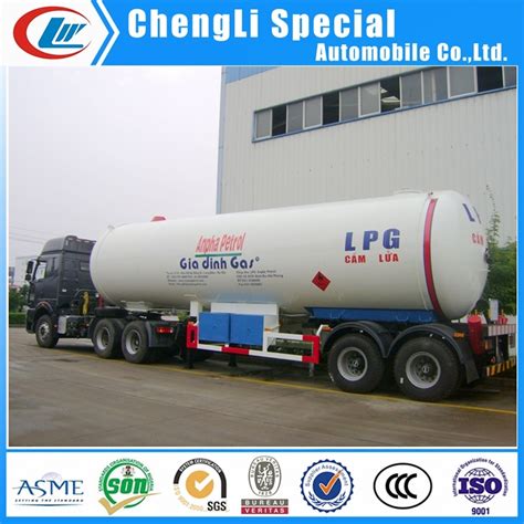 Gallons Cbm Propane Butane Ammonia Tanker Semi Trailer China