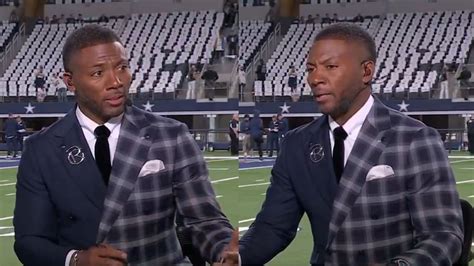 Fans Clown Ryan Clark For Atrocious Outfit During Cowboys Texans Mnf Game Ugliest Suit Ive